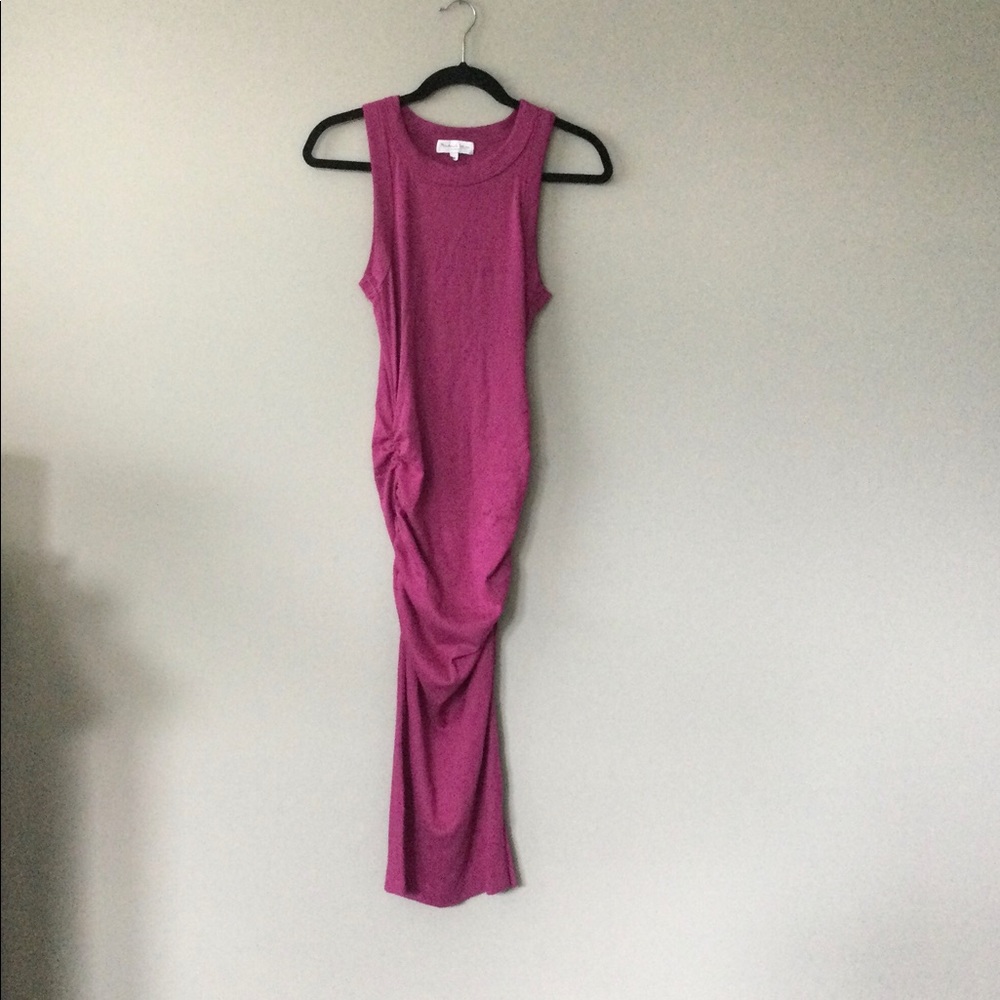Michael Stars Wren Ribbed Midi Dress, small, NWOT.